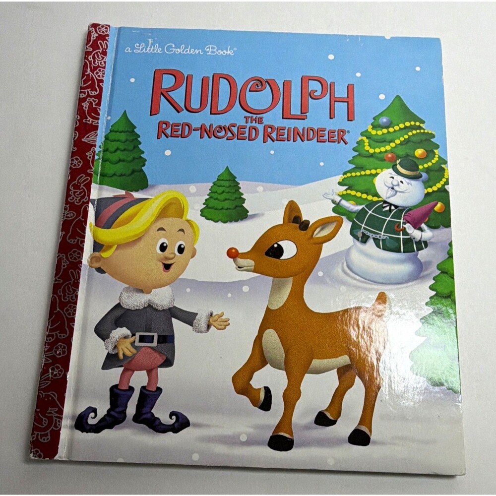 Golden Books Rudolph the Red-Nosed Reindeer HC Illus Ages 4-8